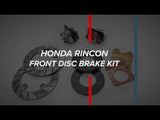 Honda Foreman Front Disc Brake Kit