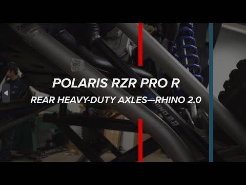 Polaris RZR Pro R Heavy-Duty Axle—Rhino 2.0