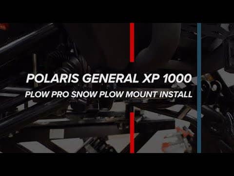 Polaris RZR XP Turbo Plow Pro Snow Plow Mount