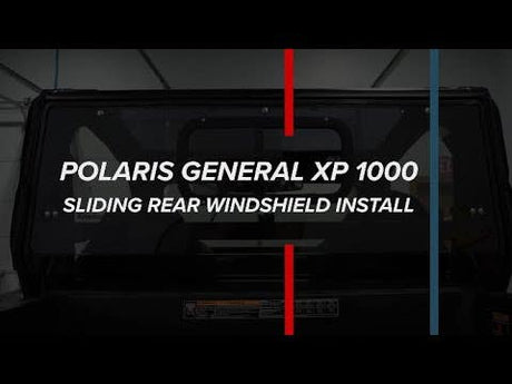 Polaris General 1000 Sliding Rear Windshield