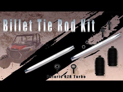 Polaris RZR XP Turbo RackBoss 2.0 Billet Hex Tie Rod Kit