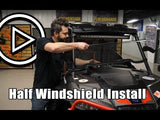 CFMOTO ZForce 500 Scratch-Resistant Half Windshield