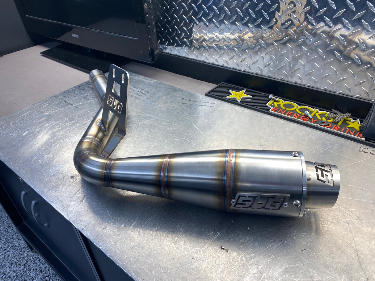 2016-2026 Gen 2 CanAm Renegade XMR 570-650-850-1000cc Sniper Performance Series Slip On 45 Degree Exit