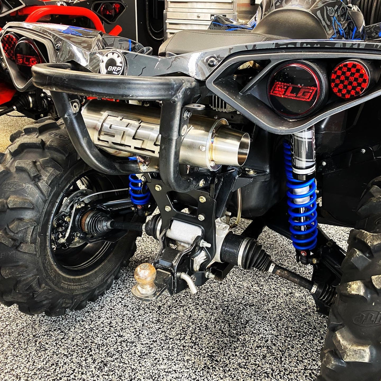 2012-2026 Gen 2 CanAm Renegade (non-XMR) 500-570-650-800-850-1000cc Bomber Quiet Series Slip On Side Exit