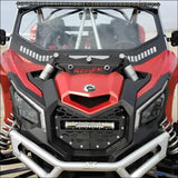 Infinite Offroad Can-Am Maverick X3 Grille w/ 102w Light Bar - Rock Lights