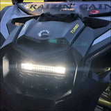 Infinite Offroad Can-Am Maverick X3 Grille w/ 102w Light Bar - Rock Lights