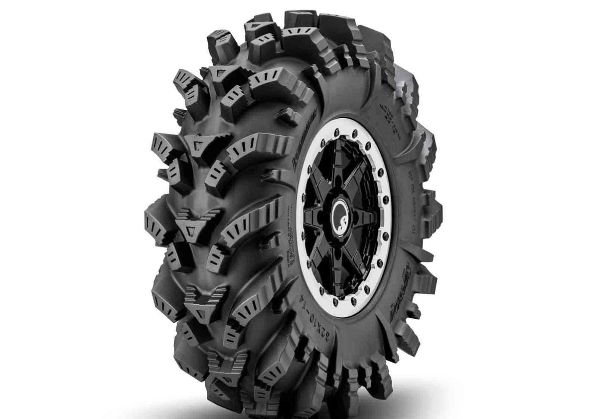 Intimidator Tires 32x10x14 on 14in. Healy Lock Series Wheels 4/137 Pattern