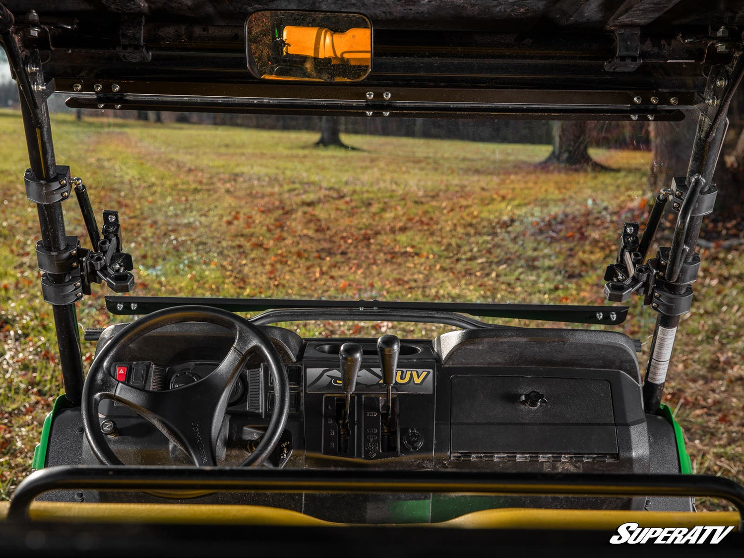 John Deere Gator XUV590 Flip Windshield