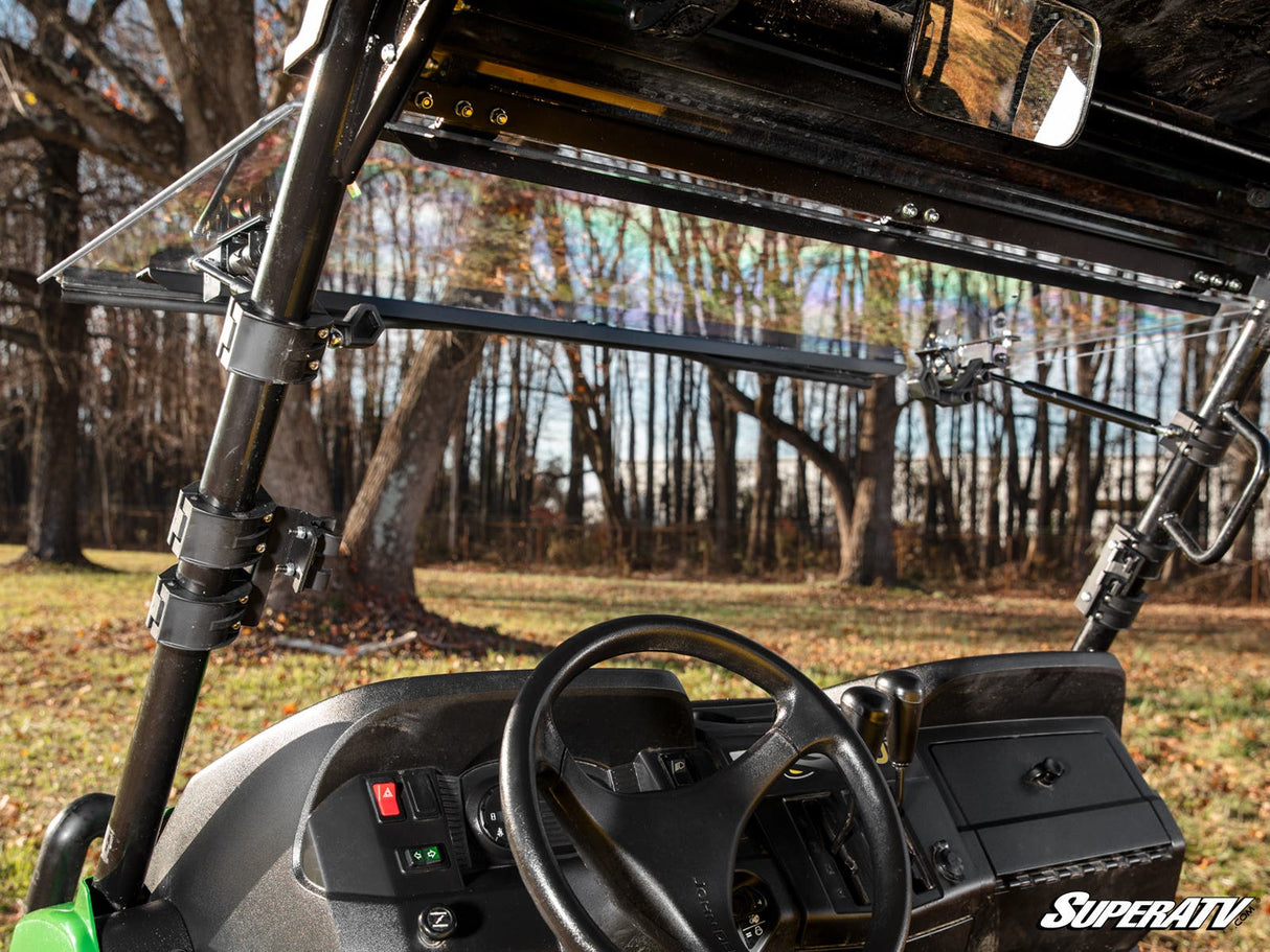 John Deere Gator XUV590 Flip Windshield