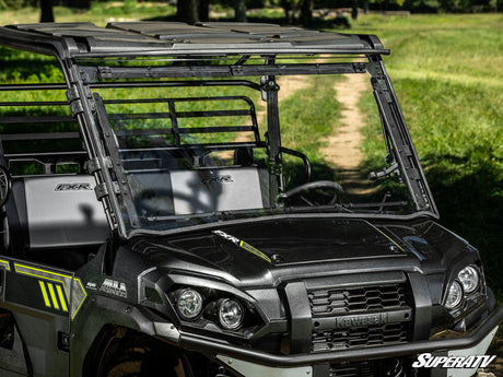 Kawasaki Mule Pro Scratch Resistant Flip Windshield