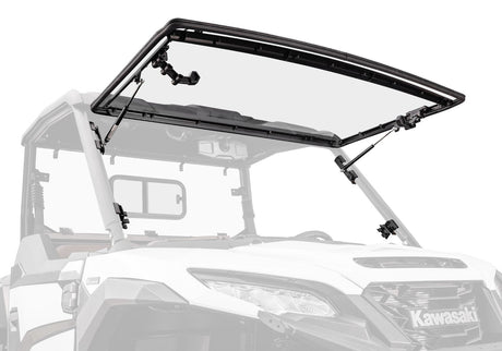 Kawasaki Ridge Scratch-Resistant Flip Windshield