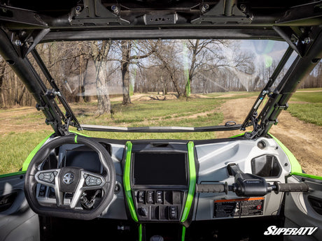 Kawasaki Teryx H2 Scratch-Resistant Flip Windshield