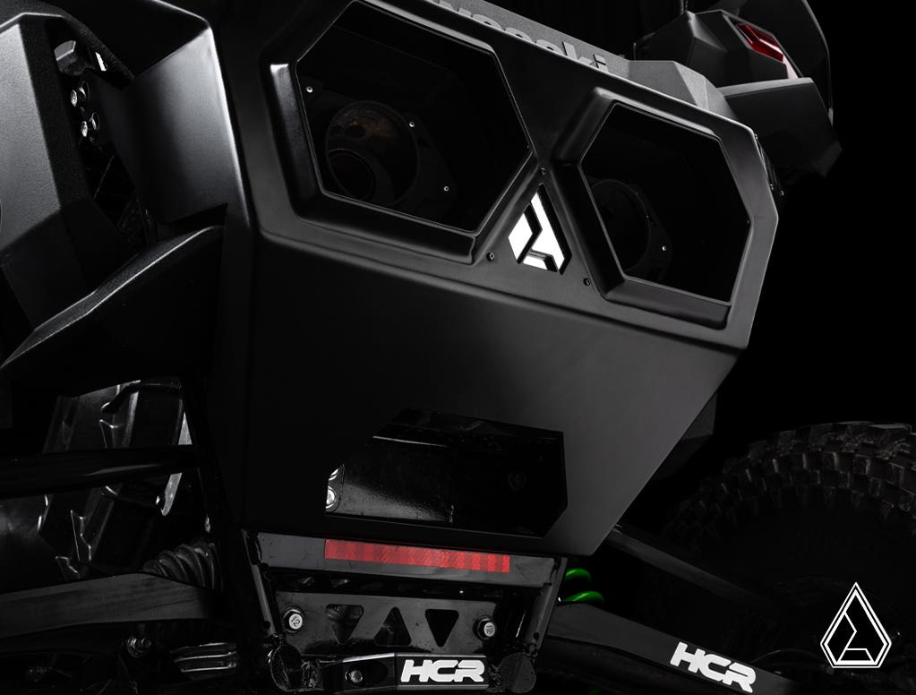 Assault Industries Kawasaki Teryx H2 Aluminum Plate Rear Bumper