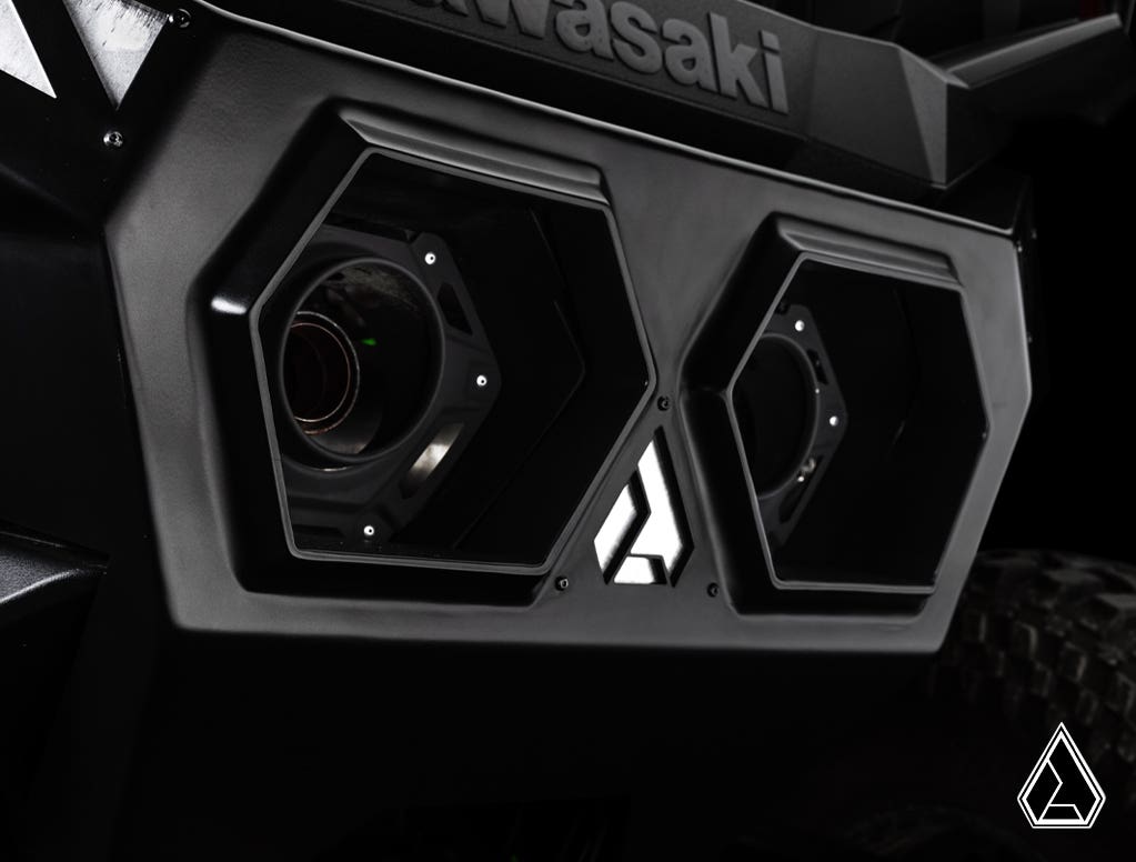 Assault Industries Kawasaki Teryx H2 Aluminum Plate Rear Bumper