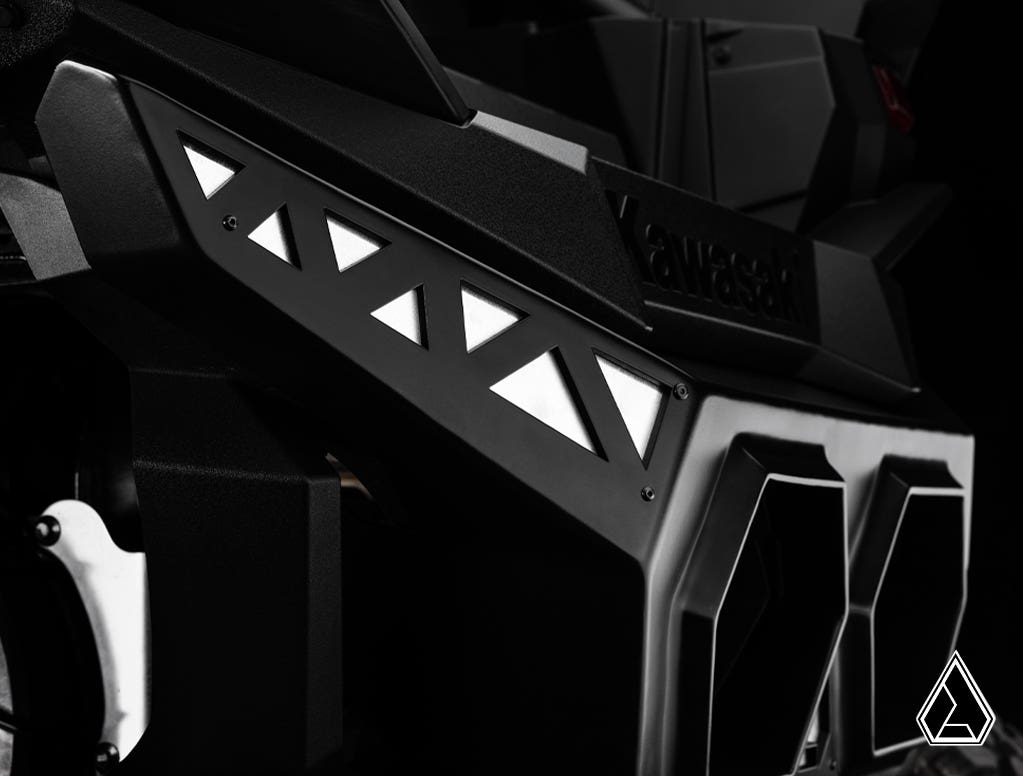 Assault Industries Kawasaki Teryx H2 Aluminum Plate Rear Bumper