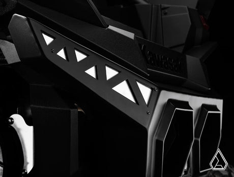 Assault Industries Kawasaki Teryx H2 Aluminum Plate Rear Bumper