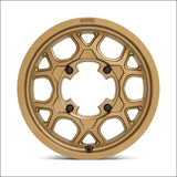 KMC KS133 Mesa Lite UTV Wheel - Matte Bronze - 15x6 / + 38mm / 4x137 - Wheels