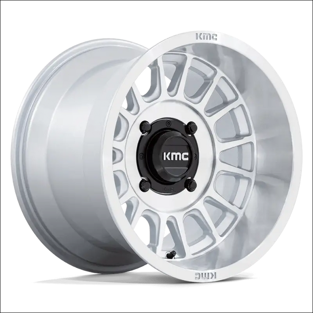 KMC KS138 Impact UTV Wheel – Silver Machined Face