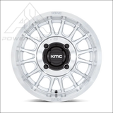 KMC KS138 Impact UTV Wheel – Silver W/ Machined Face - Wheels