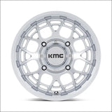 KMC KS139 Technic UTV Wheel - Silver Machined - 15x7 / + 38mm / 4x137 - Wheels
