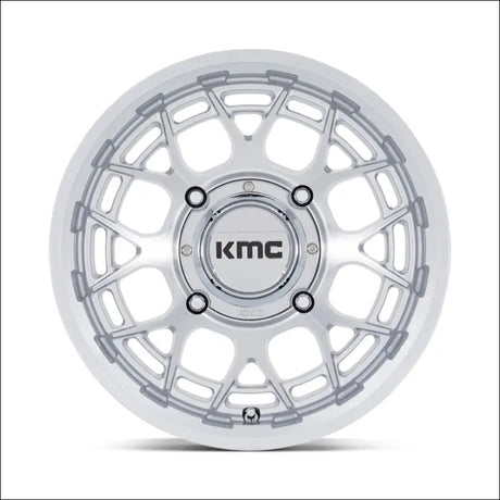 KMC KS139 Technic UTV Wheel - Silver Machined - 15x7 / + 38mm / 4x137 - Wheels