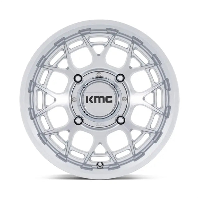 KMC KS139 Technic UTV Wheel - Silver Machined - 15x7 / + 38mm / 4x137 - Wheels