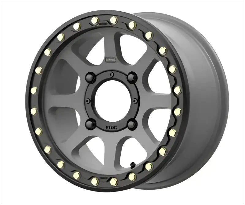 KMC KS234 Addict 2 Beadlock Satin Gray - 14x7 / 5 + 2 / 4x156 - Wheels