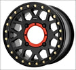 KMC KS235 Grenade Beadlock Satin Black - 15x6 / 5 + 1 / 5x4.5 - Wheels