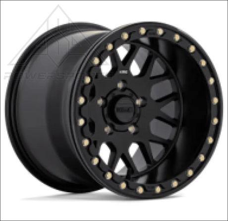 KMC KS235 Grenade Beadlock Satin Black - Wheels