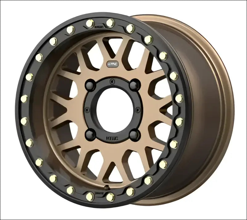 KMC KS235 Grenade Beadlock Satin Bronze - 15x7 / 4 + 3 / 4x137 - Wheels