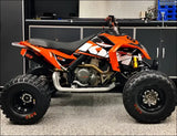 KTM 450/505/525 SX & XC Sniper Performance Series Slip On - Raw stainless / Cutout / None - Exhaust