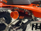 KTM 450/505/525 SX & XC Sniper Performance Series Slip On - Raw stainless / Blank / None - Exhaust