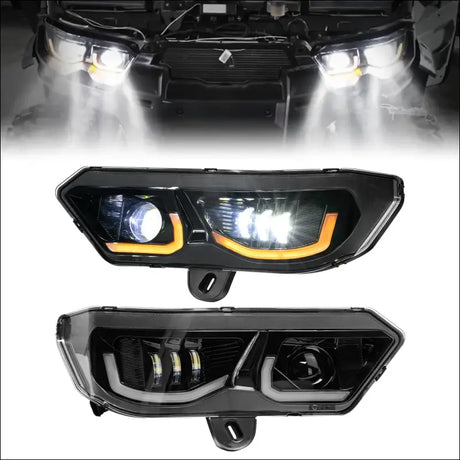 LED Headlights for Can-Am Defender HD10|9|8|7|5 - Head Lights
