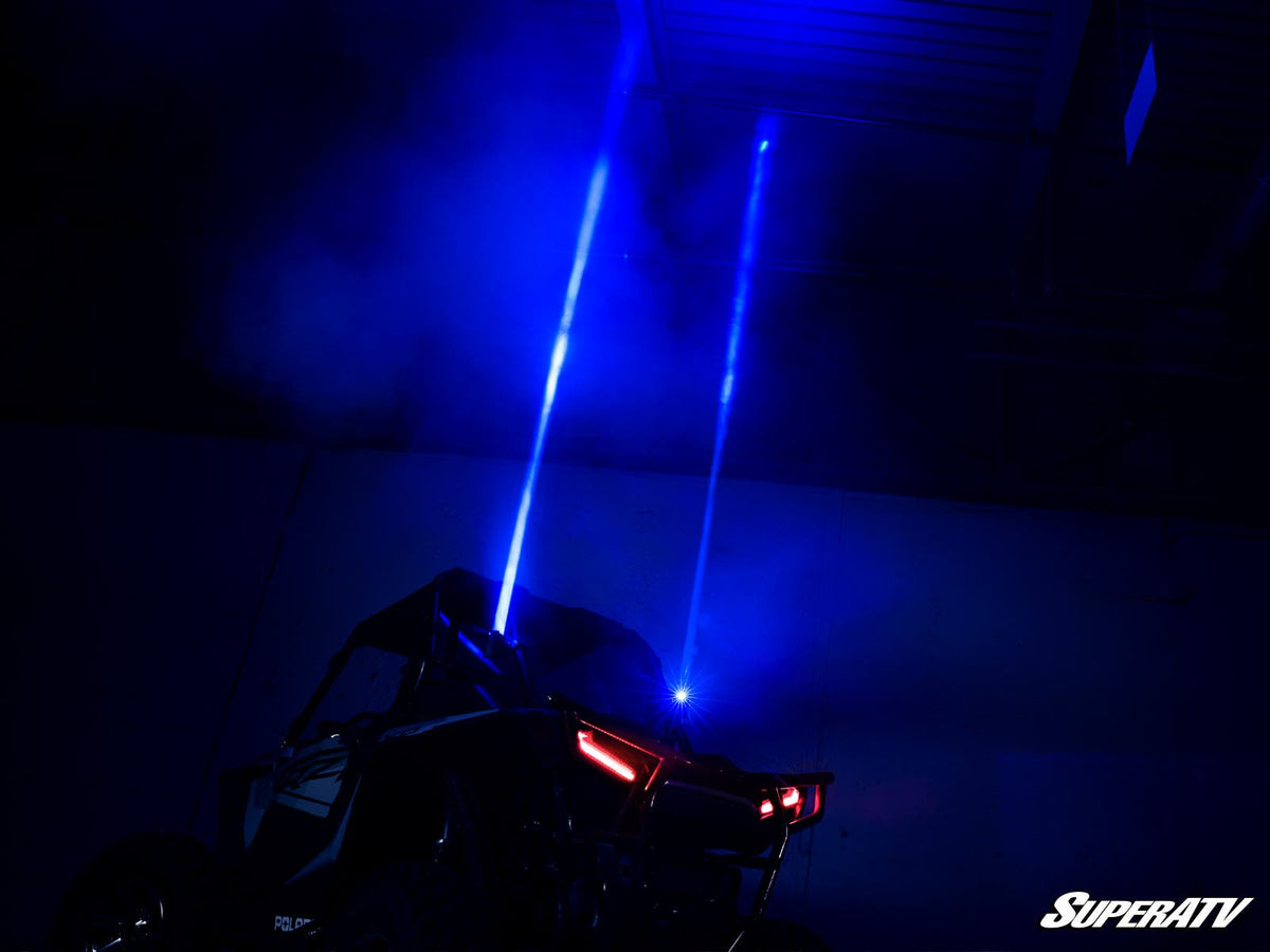 LED Laser Whip Lights