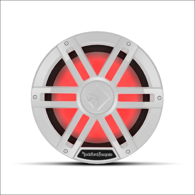 M1 12’’ DVC 2ohm Color Optix™ Marine Subwoofer - White - Audio