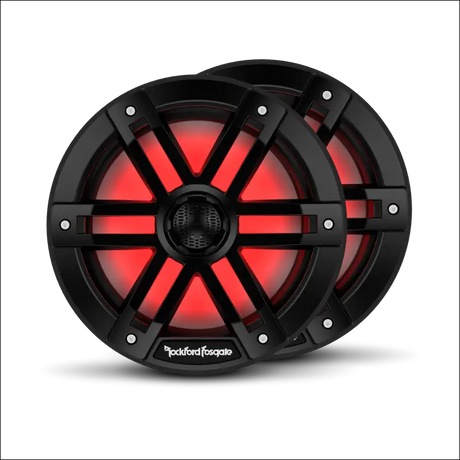 M1 8” Color Optix™ Marine 2-Way Speakers - Black - Audio