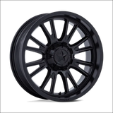 M51 THUNDERLIPS - 20X7 4X137/4X156 MATTE BLACK - WHEELS