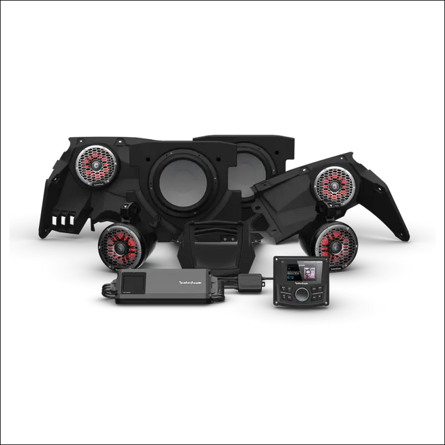 Maverick X3 Rockford Fosgate Audio Kit Color Optix Gen 3 (Stage 5)