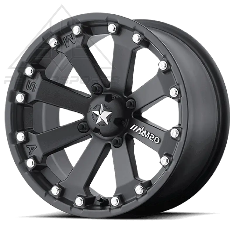 MSA M20 Kore - Matte Black - Wheels