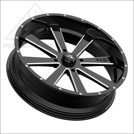 MSA M34 Flash - Gloss Black Milled - Wheels