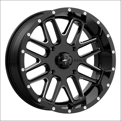 MSA M35 Bandit - Gloss Black Milled