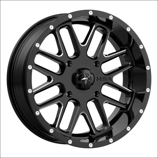 MSA M35 Bandit - Gloss Black Milled