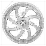 MSA M36 Switch - Brushed Titanium - Wheels