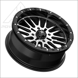 MSA M37 Brute Beadlock - Gloss Black Machined - Wheels