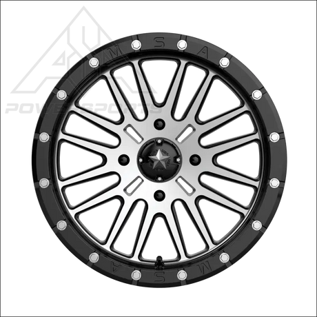 MSA M37 Brute Beadlock - Gloss Black Machined - Wheels
