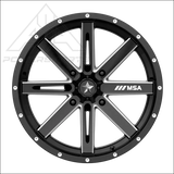 MSA M41 Boxer - Gloss Black Milled - Wheels