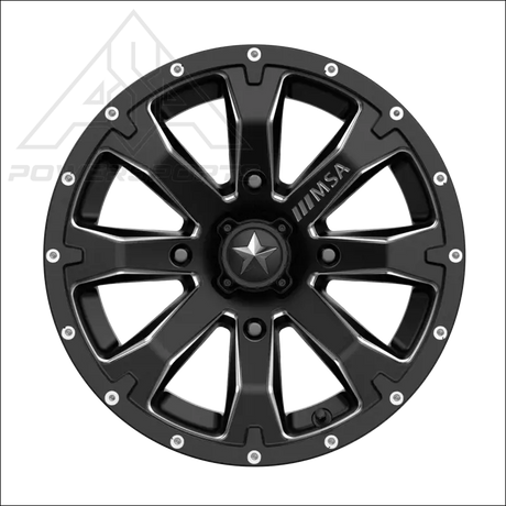MSA M42 Bounty - Gloss Black Milled - Wheels