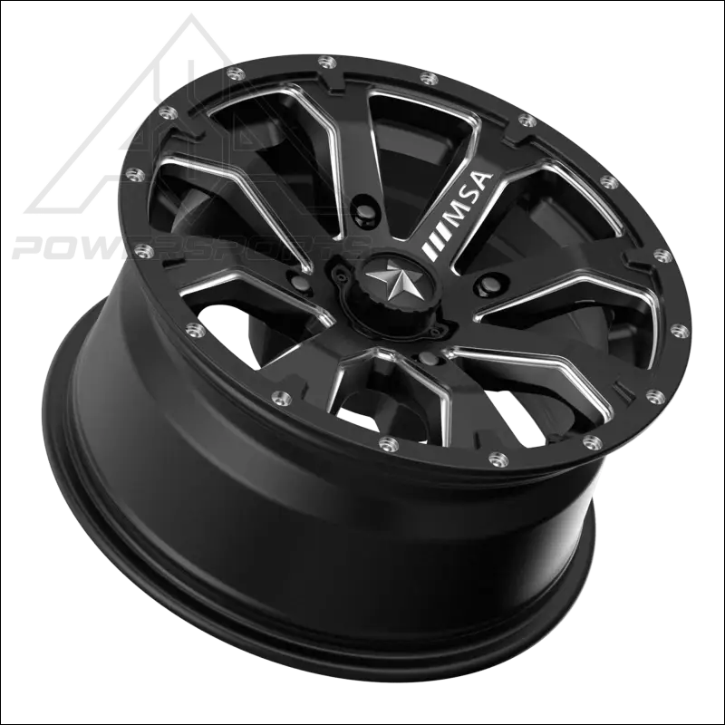 MSA M42 Bounty - Gloss Black Milled - Wheels