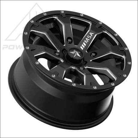 MSA M42 Bounty - Gloss Black Milled - Wheels