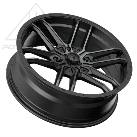 MSA M43 Fang - Satin Black Milled - Wheels